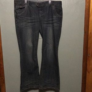 Maurice’s flare jeans, size 22